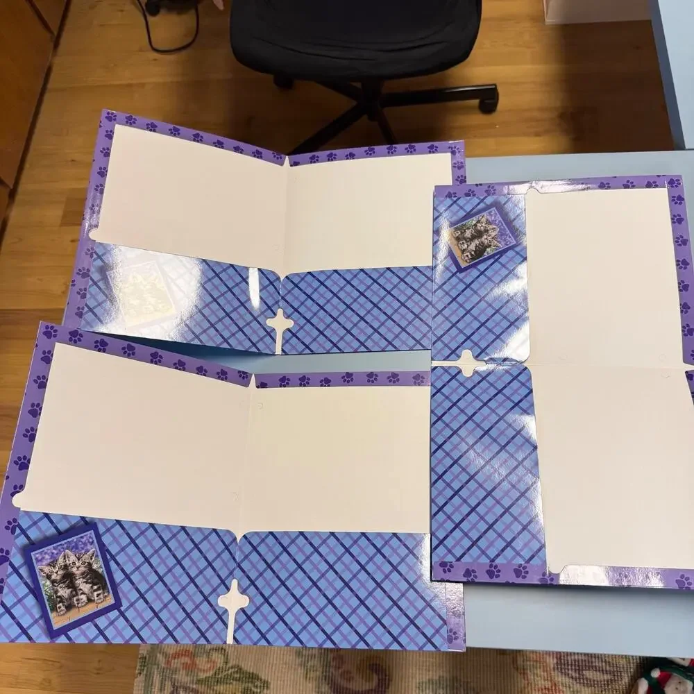 NEW Lot Of 6 Keith Kimberlin Folders Puppy Kitten Class Act 3 Hole